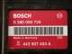 Klicken um zu vergrößern Motor-Steuergeraet Bosch 0280000720 443907403A VW Passat 1.6 1F