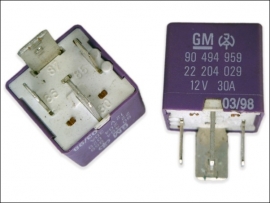 Klicken um zu vergrößern Relais 12V 30A GM 90494959 22204029 Opel 6238543 Saab 9-5