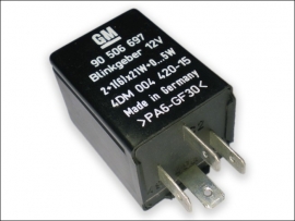 Klicken um zu vergrößern Relais Blinker Blinkgeber Opel GM 90506697 4DM004420-15 2+1(6)x21W+0...5W 12V