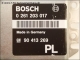 Motor-Steuergeraet Opel GM 90413269 PL Bosch 0261203017 26SA2556