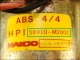 ABS 4/4 Hydraulic unit HPI 58910M2002 Mando Hyundai Santamo